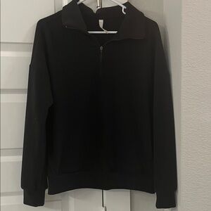 Zella Cozy Soft Quarter Zip Sweatshirt